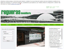 Tablet Screenshot of inmobiliariaregueras.com